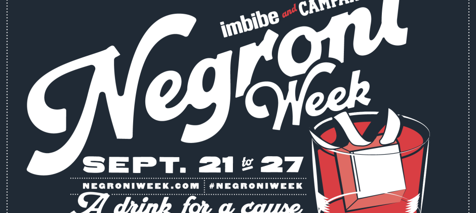 Negroni Week cocktails at Bonterra and Posto in Calgary, September 21–27